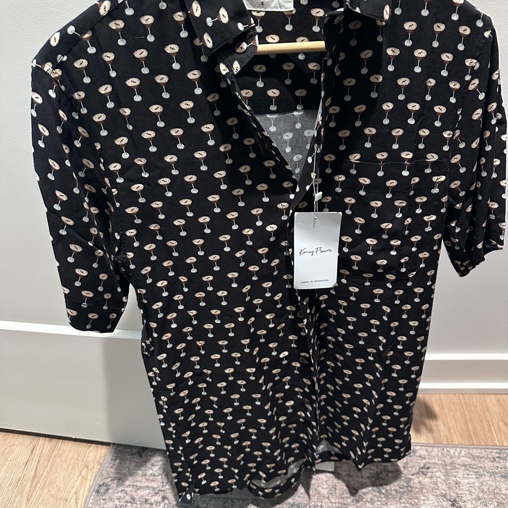 Kenny Flowers Espresso Martini Shirt NWT